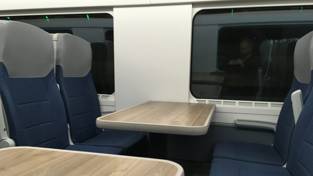 Photo: Interior of a TransPennine Express Mark 5A coach